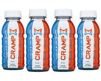 CrampX Muscle Cramp Relief Drink | Proven to Prevent and Treat Muscle Cramps in Seconds | Gluten Free Cramp Defense for Hand Cramps, Leg Cramps, Foot Cramps | Berry 8 oz - Pack of 4