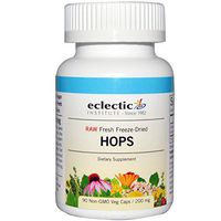 Eclectic Institute, Hops, 200 mg, 90 Non-GMO Veggie Caps - 2pc
