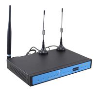 4G Industrial VPN WiFi Router,3G 4G LTE Wireless Modem with Dual SIM Card Slot(at & T and T-Mobile Compatible), 150Mbps CAT4 Car/Bus Carrier Router B66