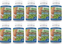 Pure Green Coffee Bean Extract Cleanse Detox Weight Loss 60 Capsules 10 Bottles