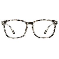 TIJN Blue Light Blocking Glasses Square Nerd Eyeglasses Frame Anti Blue Ray Computer Game Glasses (Marble)
