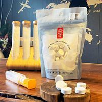 Coin Tissues | Compressed Towels | Camping Wipes | Toilet Paper Tablets | for Home, Beauty and Outdoors | Larger, Stronger, Softer & Odor Free (100)