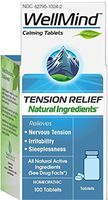 MediNatura WellMind Natural Calming Tension/Nervousness Relief - 100 Tablets