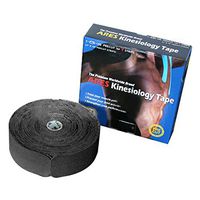 ARES Kinesiology Premium Tape PRECUT Black 120 Strips
