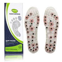 Magnetic Massage Insoles, Healthy and Breathable Foot Acupoint Massage Inserts Magnetic - Suitable for Everyday use Acupressure Shoe Inserts - Promote Blood Circulation - Relieve Fatigue