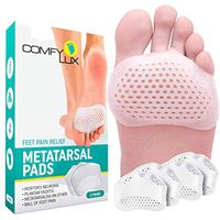 Metatarsal Pads Ball of Foot Cushions Metatarsal Pads for Women | Metatarsal Pads for Men | Ball of Foot Pads Metatarsalgia Pain Relief | Mortons Neuroma Callus Forefoot Pad Insoles for Women