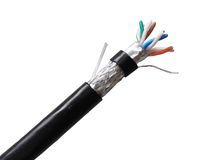 Primus Cable CAT5E Direct Burial Outdoor Bulk Ethernet Cable, Solid Copper Dual Shielded, 24AWG 1000ft