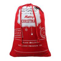 Christmas Gift Bag From North Pole Santa Gift Socks Sack For Kids Presents Xmas Bag For Self Personalization,Large Capacity-From Santa North Pole (#7)