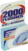 2000 Flushes Blue Plus Detergents Automatic Toilet Bowl Cleaner, 3.5 OZ