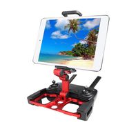 HonsCreat Aluminum Foldable Tablet Stand Holder with Lanyard Support Crystal Sky Monitor Fits for DJI Mavic 2 Pro/Mavic 2 Zoom/Spark/Mavic Air/Mavic Pro Remote Controller