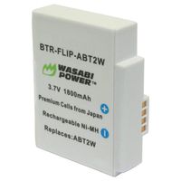 Wasabi Power ABT2W Battery Pack for Select Flip Video Cameras
