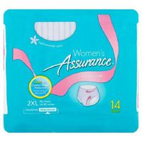 Pack of 5 - Women's Assurance Maximum Fresh Lavender Color Underwear 2XL 14 Counts