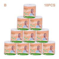 Silky & Smooth Soft Toilet Paper 4-Layer Bathroom Kitchen Degradable Roll Paper Tower Hand Towels for Home Daily Use TP White