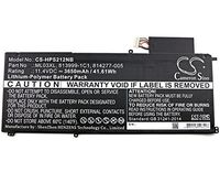 Cameron Sino 3650mAh Li-Polymer High-Capacity Replacement Batteries for HP Spectre X2 12", Spectre X2 12-A001DX, fits HP ML03XL
