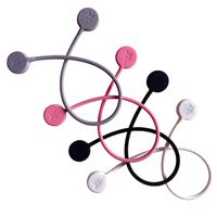 TwistieMag Plus Extra Large Strong Magnetic Silicone Twist Ties - Multi Color 4 Pack - Unique Gadgets for Cord & Cable Management and Organization, Hanging & Holding Stuff, Fidgeting, or Just For Fun