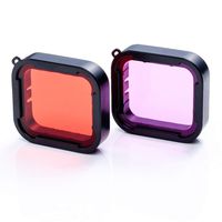 Red and Magenta Filter Lens for GoPro Supersuit Dive Housing for GoPro Hero5 / Hero6 / Hero7 Tether Included Scuba Diving Digital Camera Snorkeling Polar