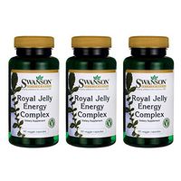 Swanson Royal Jelly Energy Complex 60 Veg Capsules (3 Pack)