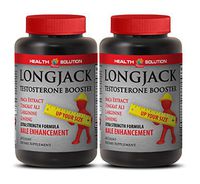 libido Enhancement Supplements - LONGJACK Size UP (All Natural Formula) - Tongkat ali Ginseng - 2 Bottles 120 Capsules