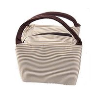 TEERFU Reusable Insulated Lunch Bag Tote Bag Organizer Portable and Waterproof Oxford Tote Cool Bag with Zipper for School and Work