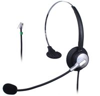 Vanstalk Telephone Headset Monaural with Noise Cancelling Mic, Call Center Headphone RJ9 for Aastra 9116 2465 6739i Avaya 5420 1120 Mitel 5055 Plantronics T50 ShoreTel IP230 (VT10SA1)