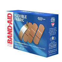 Band-Aid Brand Flexible Fabric Adhesive Bandages For Minor Wound Care, 500 Count