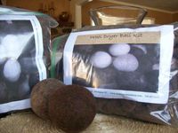 Eco-Friendly Wool Dryer Ball Kit