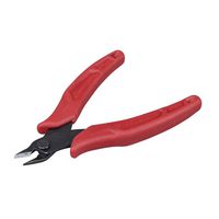 Klein Tools D275-5 Flush Cutter, Lightweight Cutters Snip up to 16 AWG, Precision Cutter has Ultra Slim Profile for Access in Confined Areas
