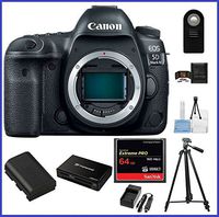 Canon EOS 5D Mark IV DSLR Camera (Body) 64GB Extreme PRO CompactFlash Bundle