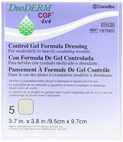Convatec Duoderm CGF Wound Dressing, 5 Count 4x4 10cm x 10cm