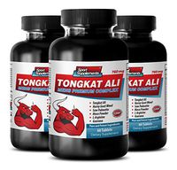 Muscle Growth Pills - TONGKAT ALI Premium Complex - longjack Extract 100 1-3 Bottle (180 Tablets)