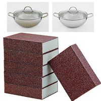 LEANO Kitchen Nano Emery Sponge Eraser Pot Rust Stains Removing Cleaner Sponges