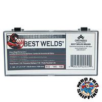BEST WELDS 932-145-150 BW-2X4-1/4 GLASS MAG LENS 1.50 DIOPTER
