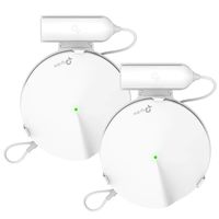 Koroao Wall Mount Holder for TP-Link Deco M9 Plus Whole Home Mesh WiFi System - No Cord Clutter and Save Space Ceiling Bracket (2-Pack)