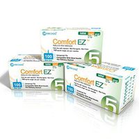 Clever Choice Comfort EZ Insulin Pen Needles 31G 5mm (3/16") 3-Pack (300 Needles)