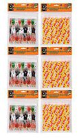 Halloween Resealable Zipper 20 Count Bags- Trick or Treat Favors (120 Bags)