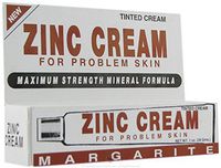 Margarite Cosmetics Zinc Cream 1 oz (Pack of 3)