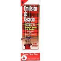 Emulsion De Escocia Cherry 15.3 Oz. Cod Liver Oil