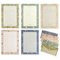 IMagicoo 48 Cute Lovely Writing Stationery Paper Letter Set with 24 Envelope/Envelope Seal Sticker (3)