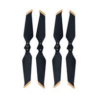Littleice for DJI Mavic 2 Pro/Zoom 8743F Low-Noise Quick-Release Propellers Blades (Gold, 4PC)