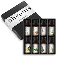 Top 8 Essential Oils for Aromatherapy - Therapeutic Grade Oil Sampler Gift Set (10ml bottles)