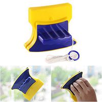 Houkiper Magnetic Window Cleaner - Double Side Window Glass Cleaner Wiper Useful Home Cleaning Tool for Kitchen Room