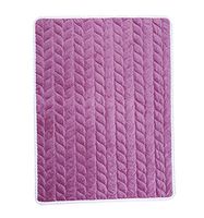 Liveinu Plush Fleece Incontinence Underpads Waterproof Reusable Incontinence Bed Pad Washable Incontinence Underpads 8 Cups Absorbency Mattress Protector for Adults, Kids and Pets Purple 27"x58"