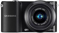 Samsung NX1000 Mirrorless Digital Camera with 20-50mm Lens, 20.3MP (Black)