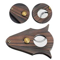 Dappre Portable Cigar Cutter Double-Edged Cigar Scissors Accessories Tools