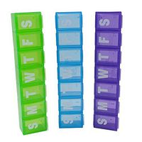Ezy Dose 7 Day Pill Organizer (Large) Various Colors