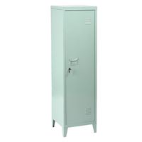 HouseinBox Office File Storage Metal Cabinet 3 Door Cupboard Locker Organizer Console Stand 3-in-1 Wardrobe 137CM,Green