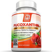 BRI Nutrition Fucoxanthin - Maximum Strength Seaweed Extract Plus Green Tea Extract Metabolism Booster - 30 Day Supply - 60 Capsules