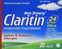 Claritin 24 Hour Allergy, Tablets - 20 ea