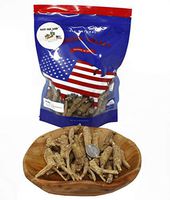 DABC OAK LAND 8OZ=227g/ Bag American Ginseng,Hand-Selected Sun Dried Wisconsin Farmed Ginseng Root | Whole Branch |美国威斯康辛州 长枝西洋参 花旗参 礼盒装 | Cultivated Wisconsin American Ginseng WI 063#L Bag