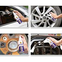 Bsjmlxg Metal Cleaning Rust Remover,Anti-rust lubricant,Clear Liquid Spray and Foam Cleaner for Automotive Stainless Steel